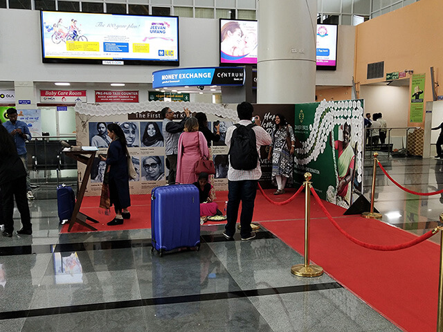 Premium outdoor advertising solutions at Coimbatore Airport by Times OOH