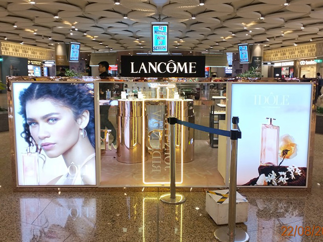 Times OOH outdoor advertising display showcasing innovative brand adaptation in a high-traffic area