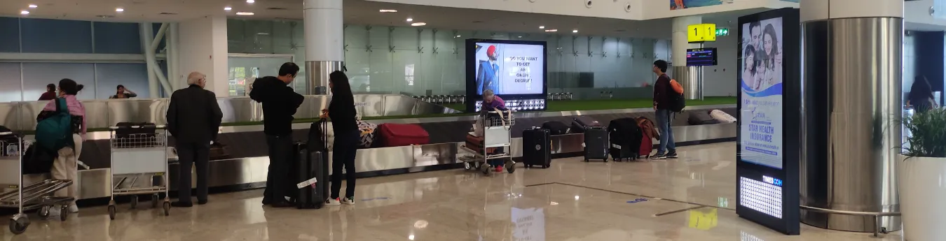 Eye-catching outdoor advertising banner in Chennai by Times OOH