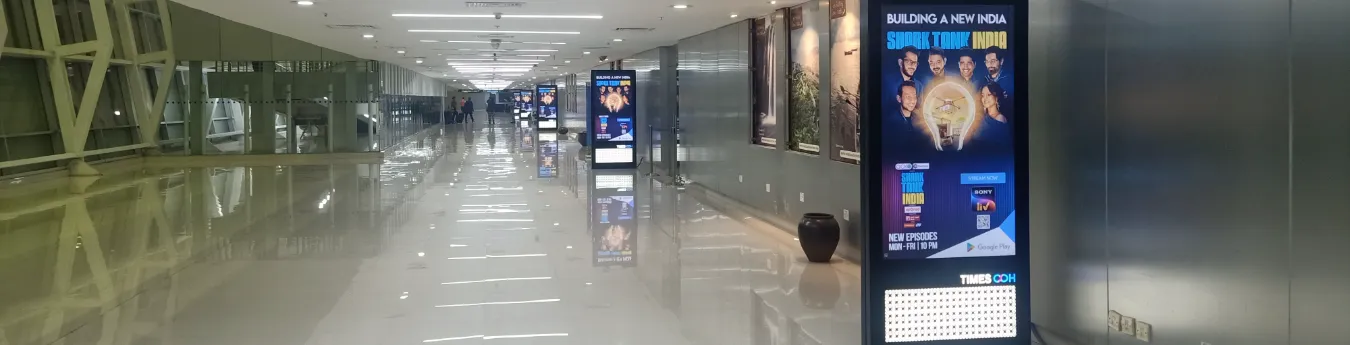 High-visibility outdoor advertising banner in Chennai by Times OOH